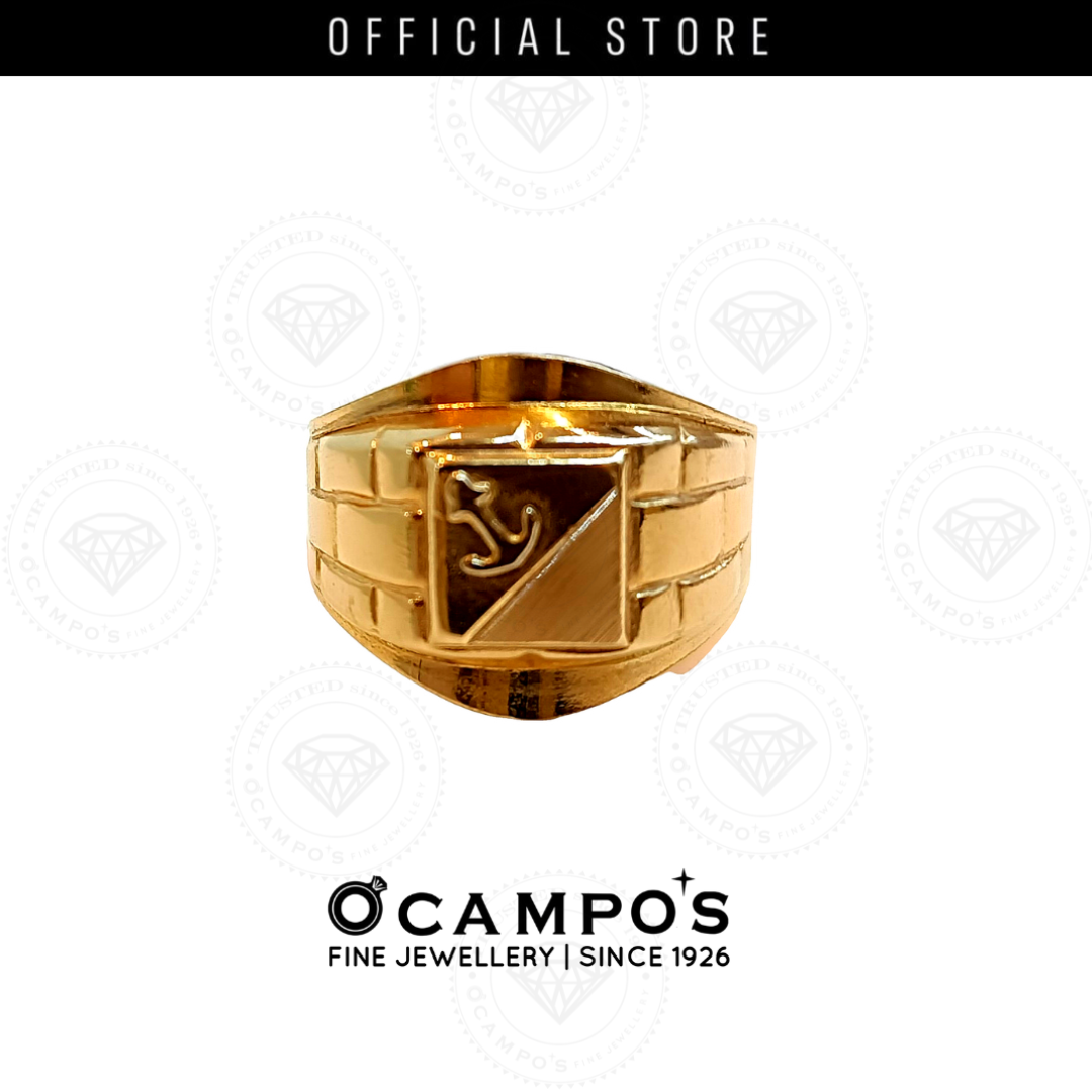 Anchor Mens Ring