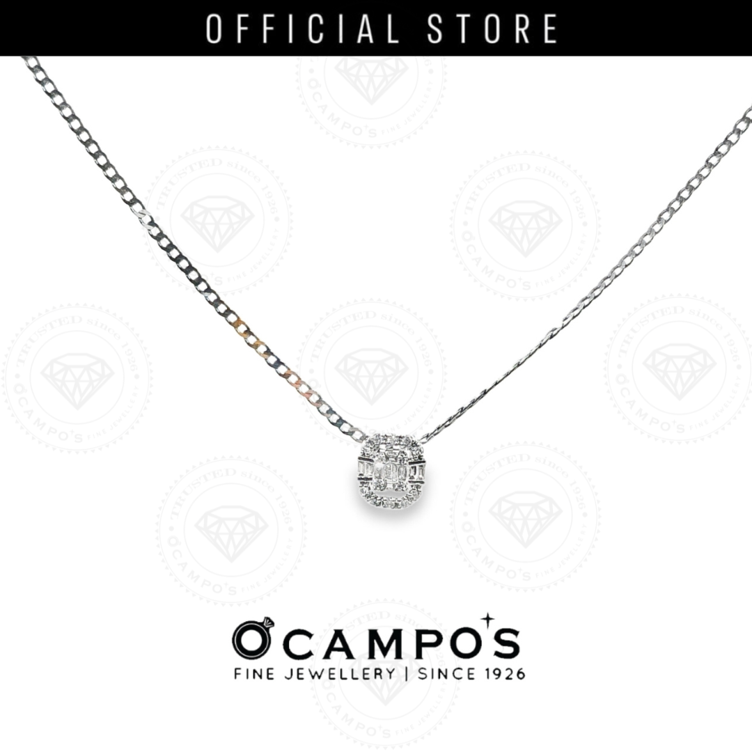 Zephanie 18k White Gold Pendant