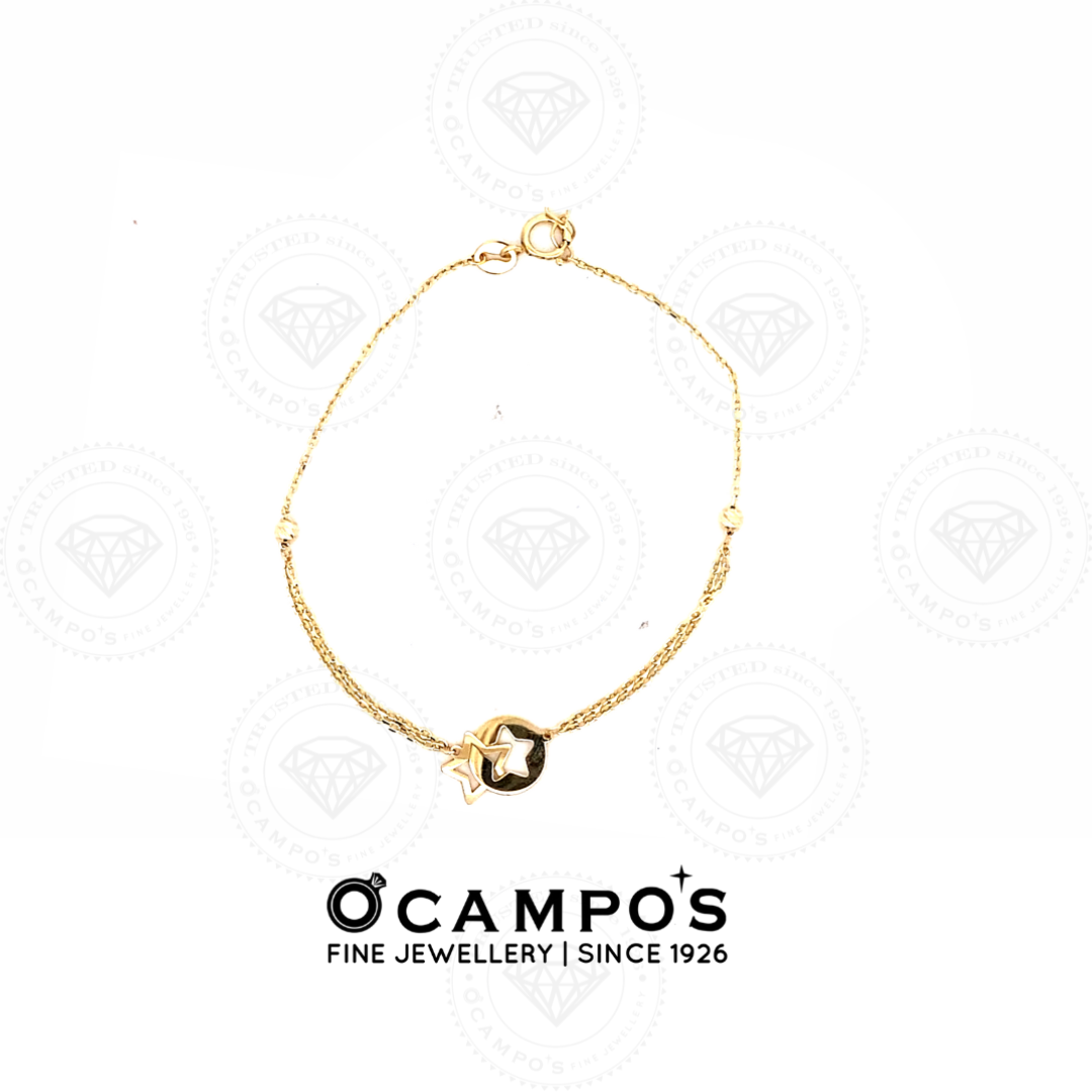 Aster Yellow Gold Bracelet