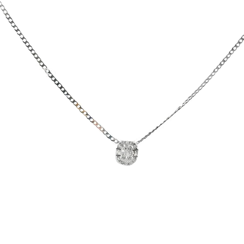 Zephanie 18k White Gold Pendant