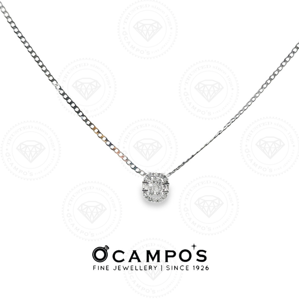 Zephanie 18k White Gold Pendant