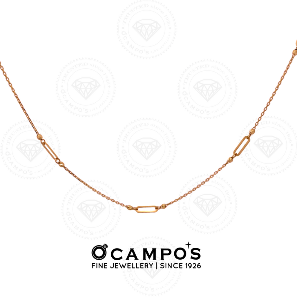 Aleia Rolo Chain with Paper Clip Necklace