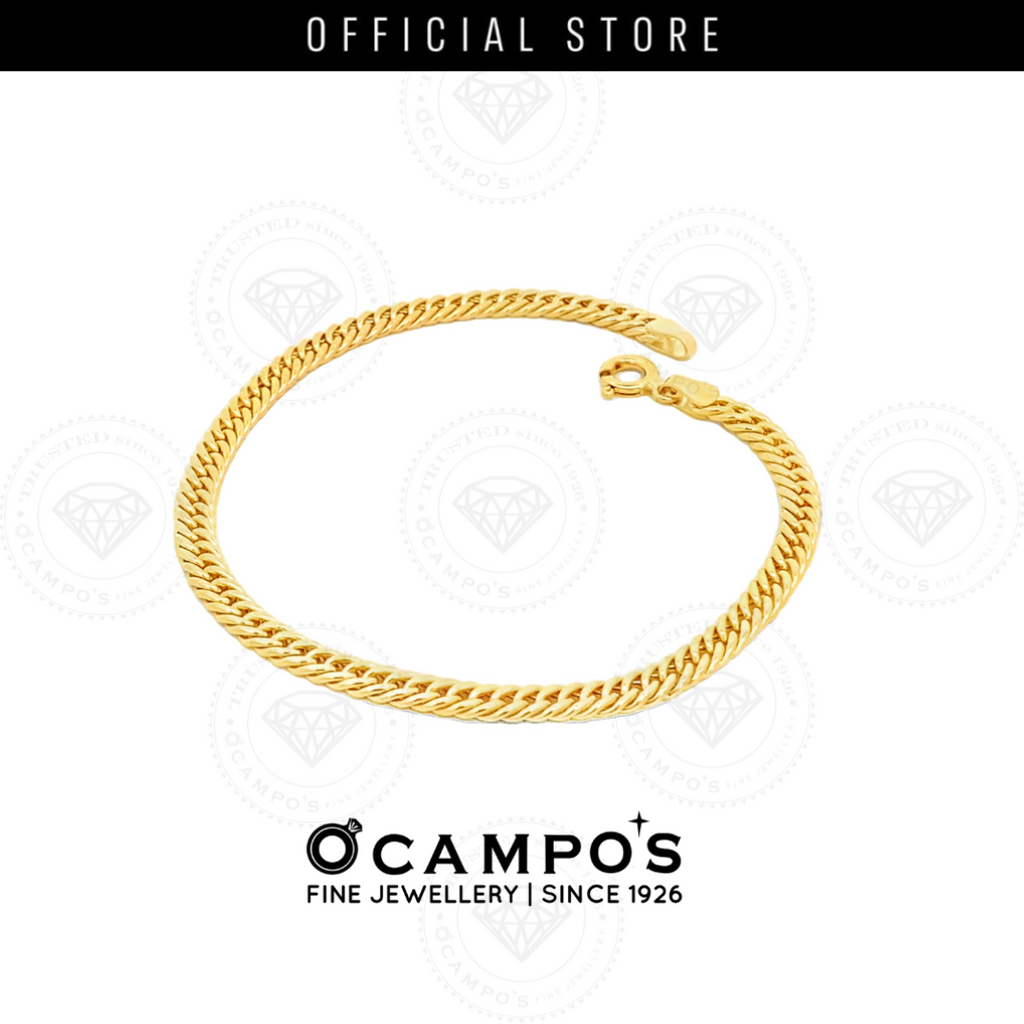 Mens Bracelet Curb Links 7.5"