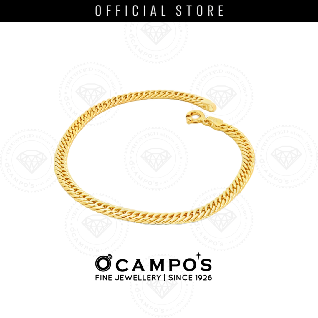 Mens Bracelet Curb Links 7.5"