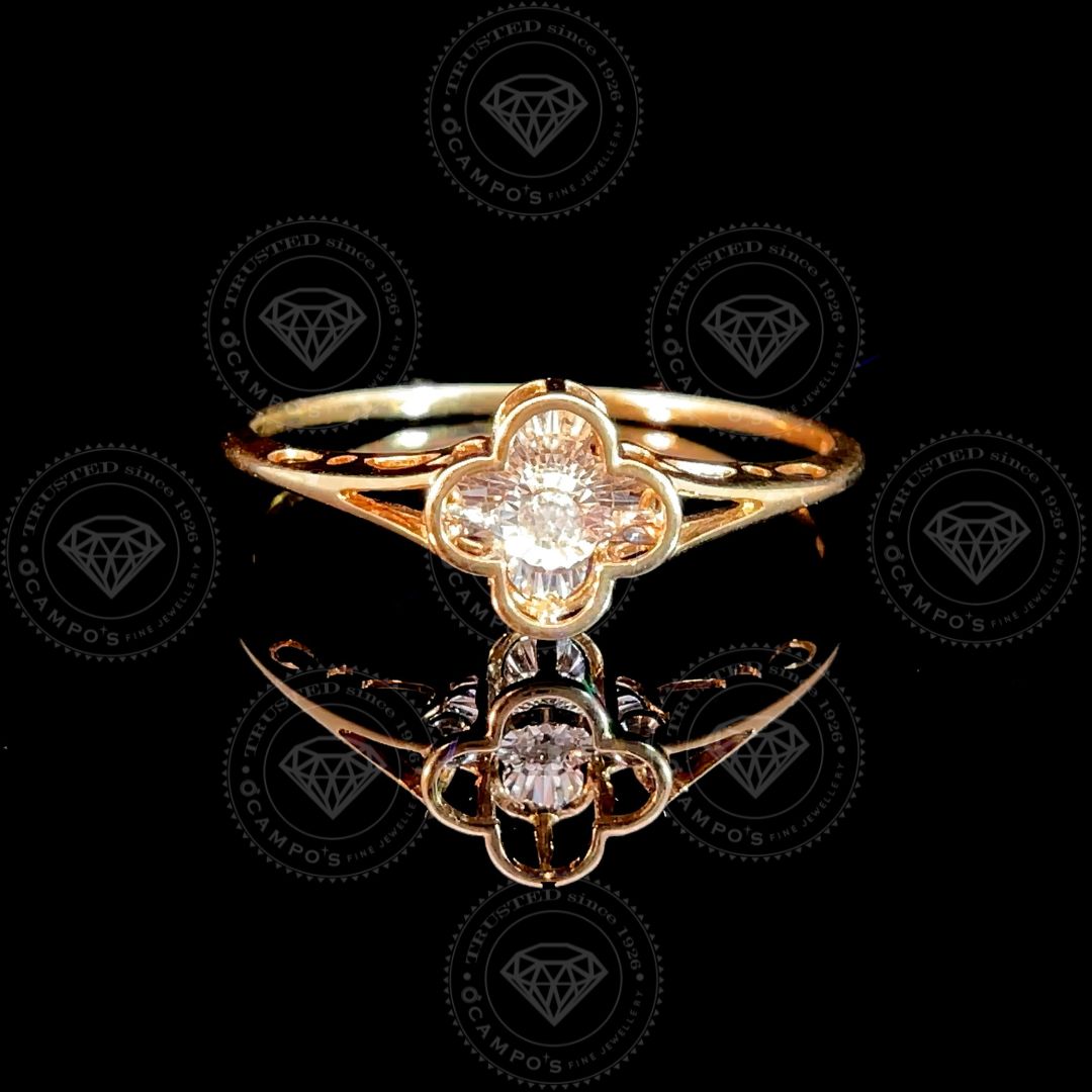 Ysabelle Dancing Diamond Ring