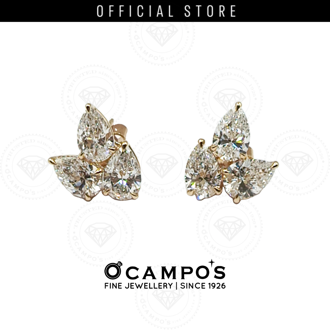Gabby Lab-grown stud Earrings