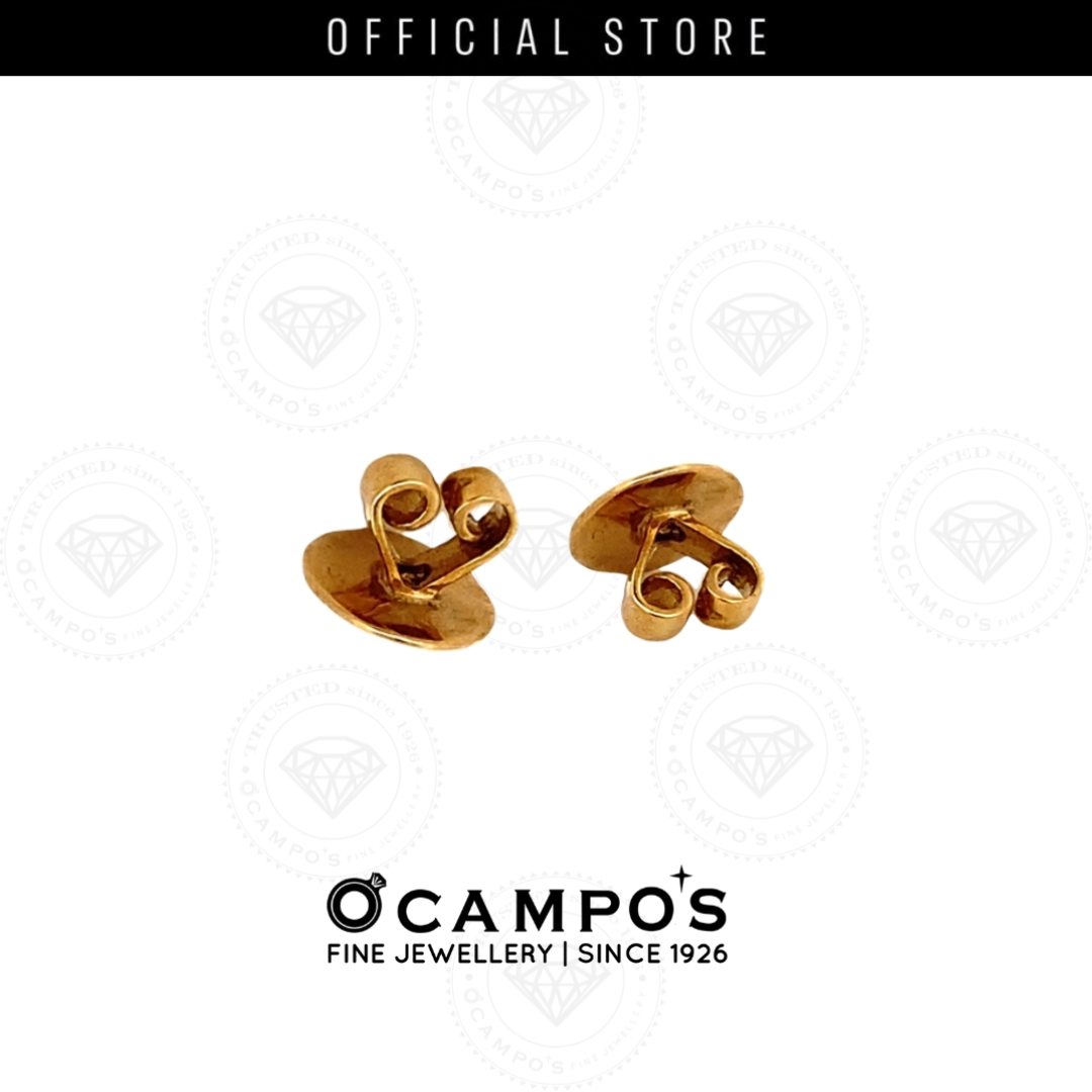 Earnut 14Karat Yellow Gold Thick 0.9G (Per Piece)