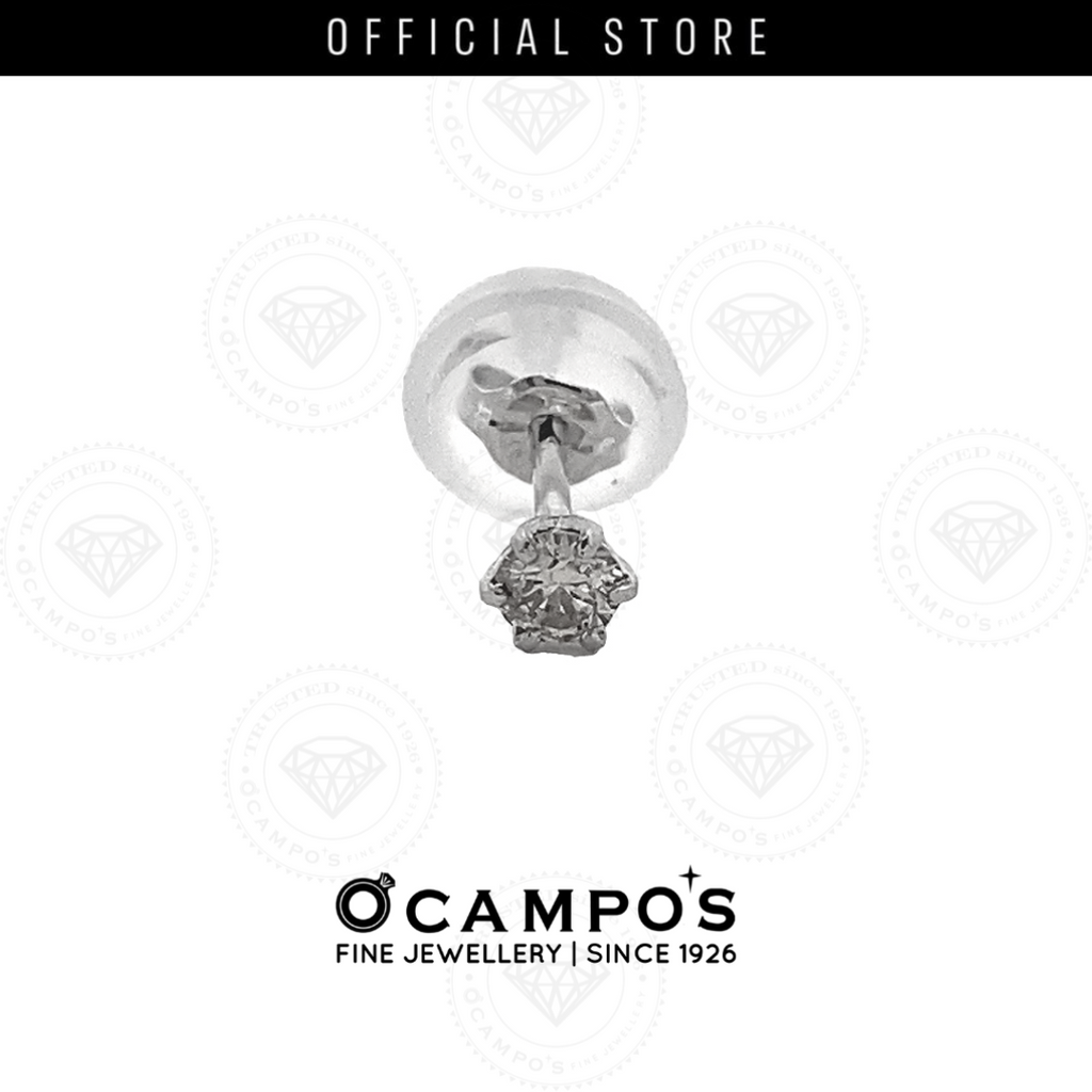 PLATINA STUD EARRING