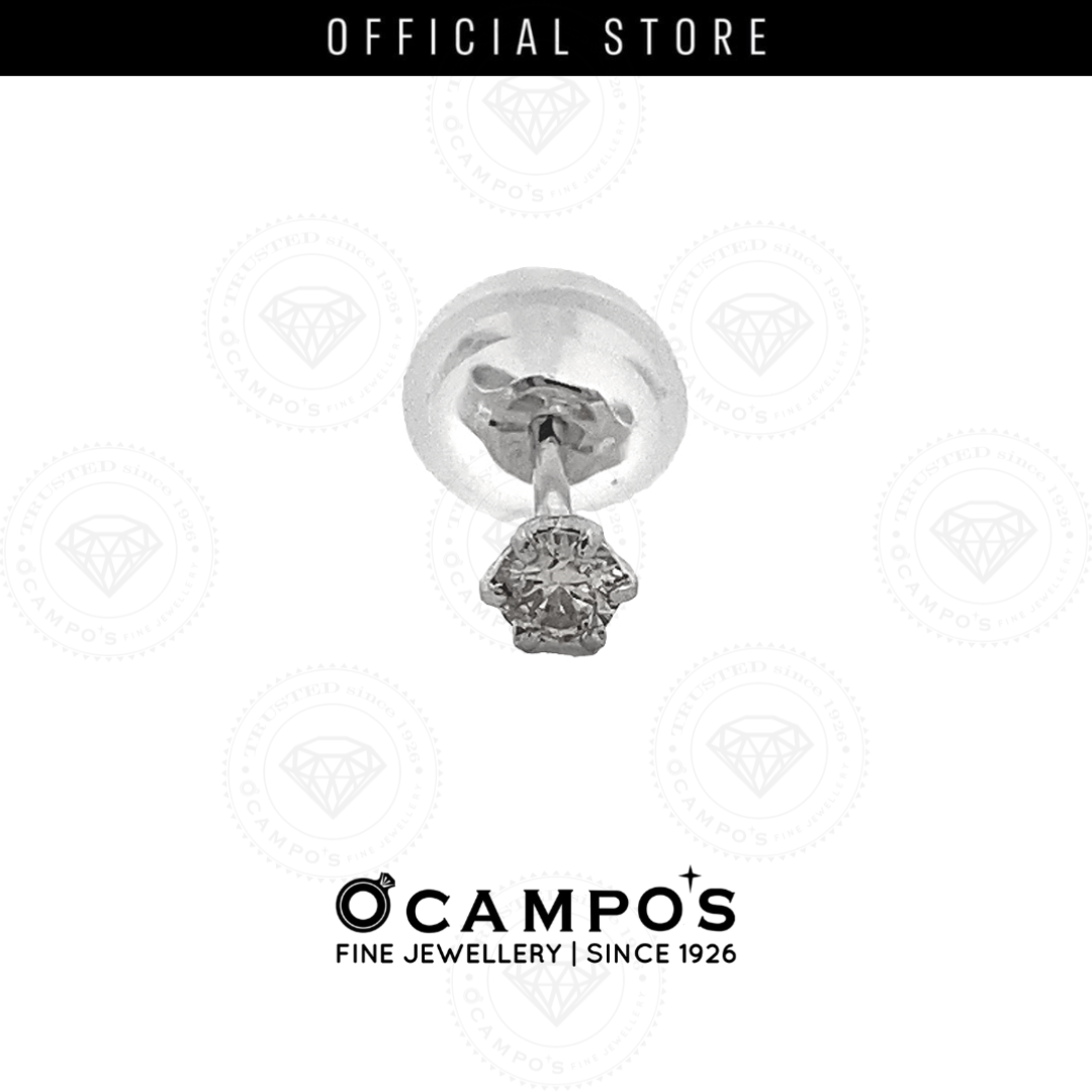 PLATINA STUD EARRING