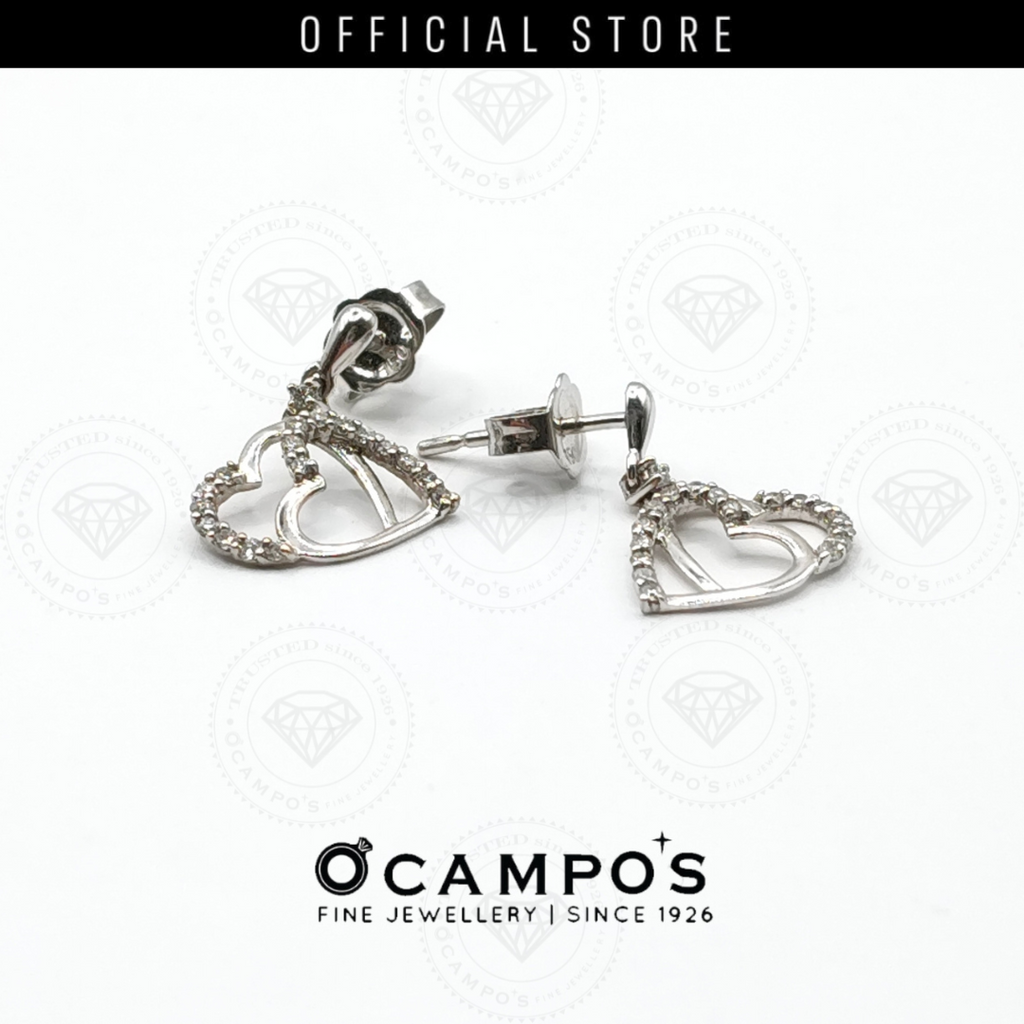 Zariah Dangling Heart Earring