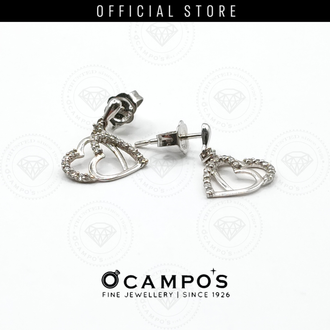 Zariah Dangling Heart Earring