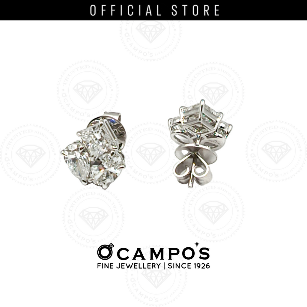 Myra Lab-grown Stud Earrings