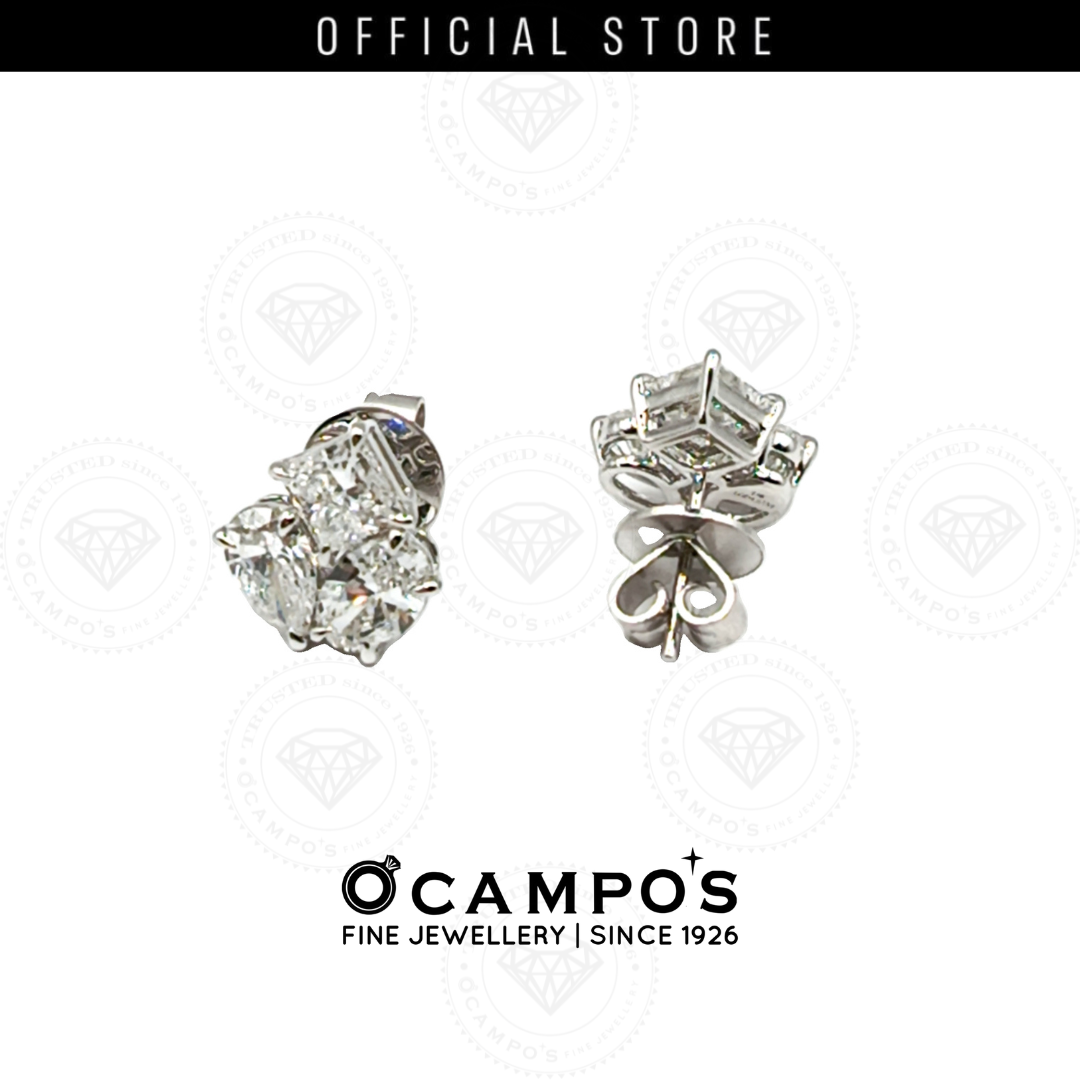 Myra Lab-grown Stud Earrings