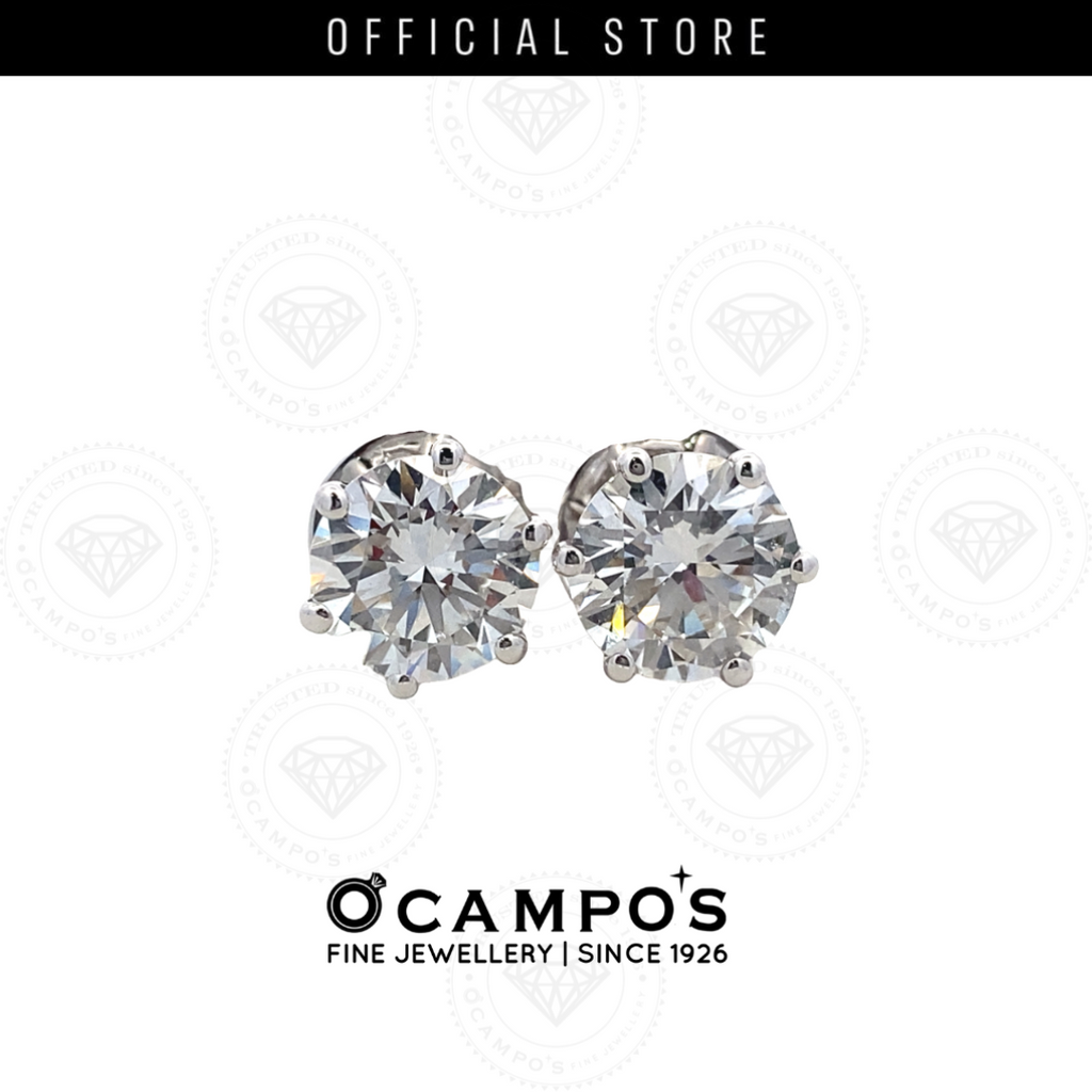 Nica Round Stud Earring