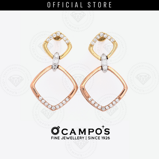 Holly Diamond Dangling Earrings