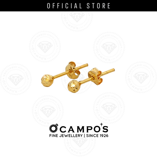 Lauren Balls Diacut Stud Earrings (SOLD PER PIECE)