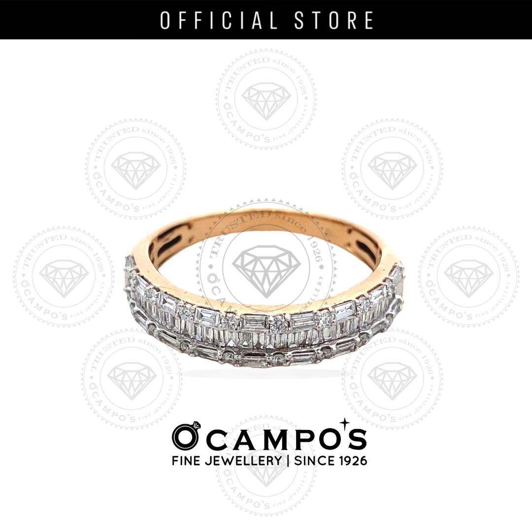 TESSA LADIES RING 18KARAT ROSE GOLD