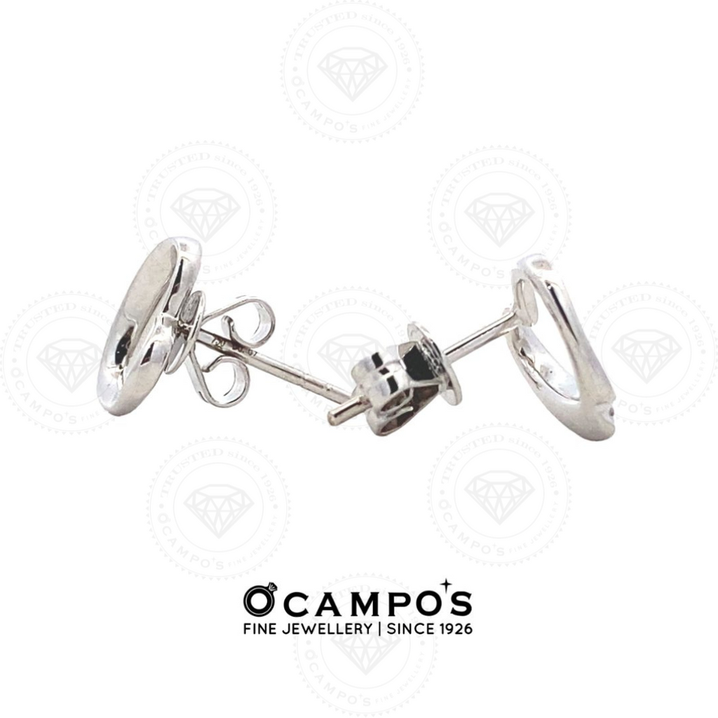 Solene Heart Stud Earrings