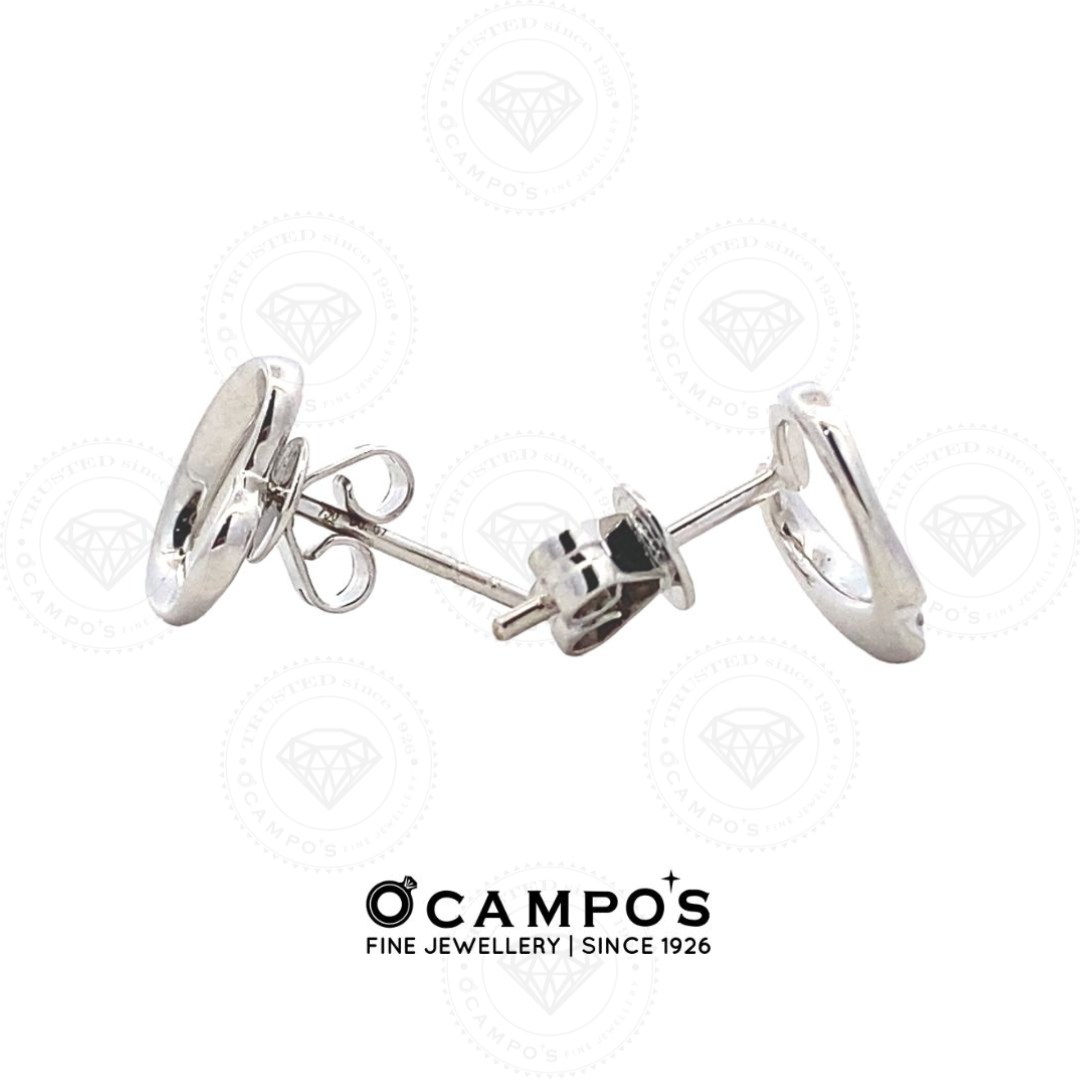 Solene Heart Stud Earrings