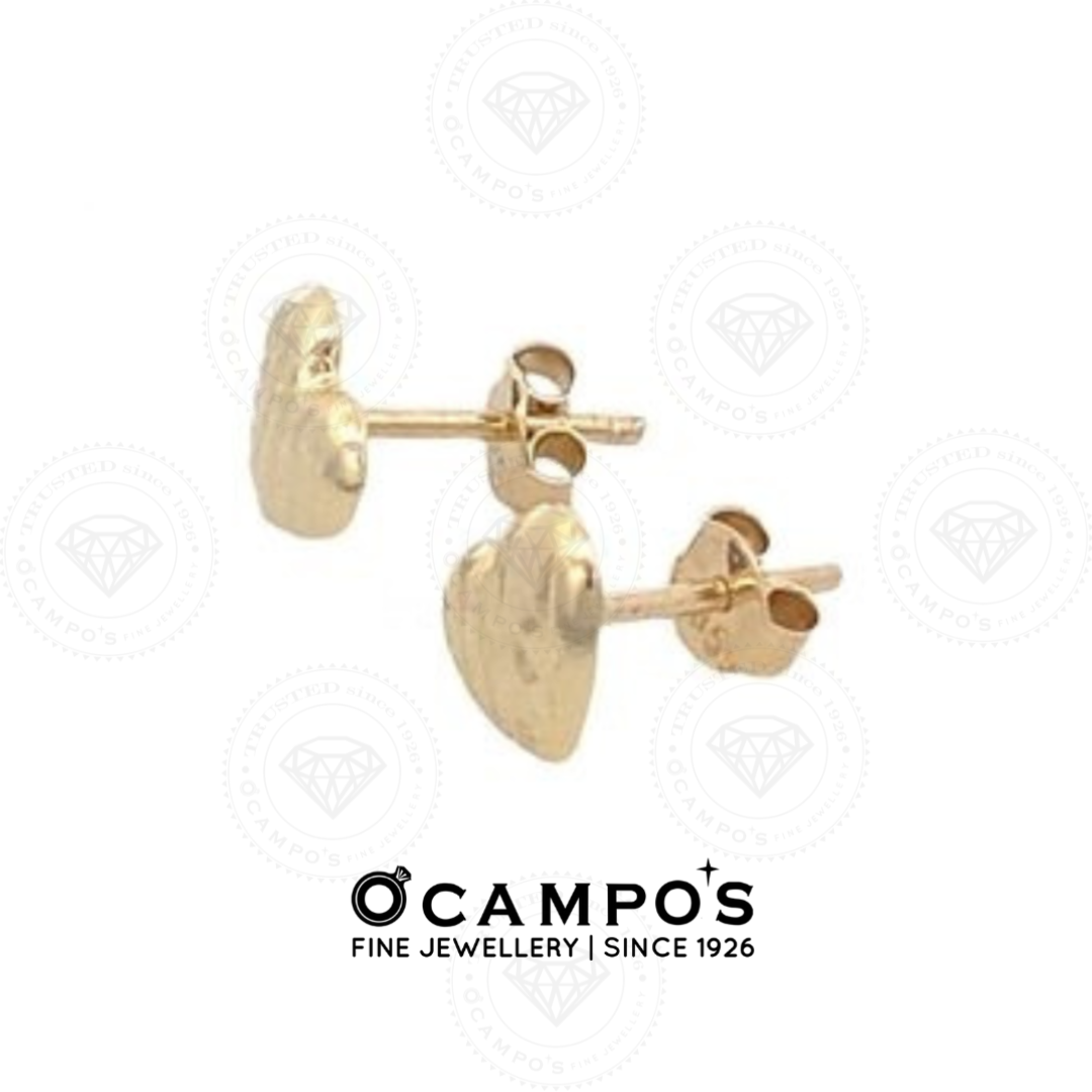 Meile Heart Stud Earrings