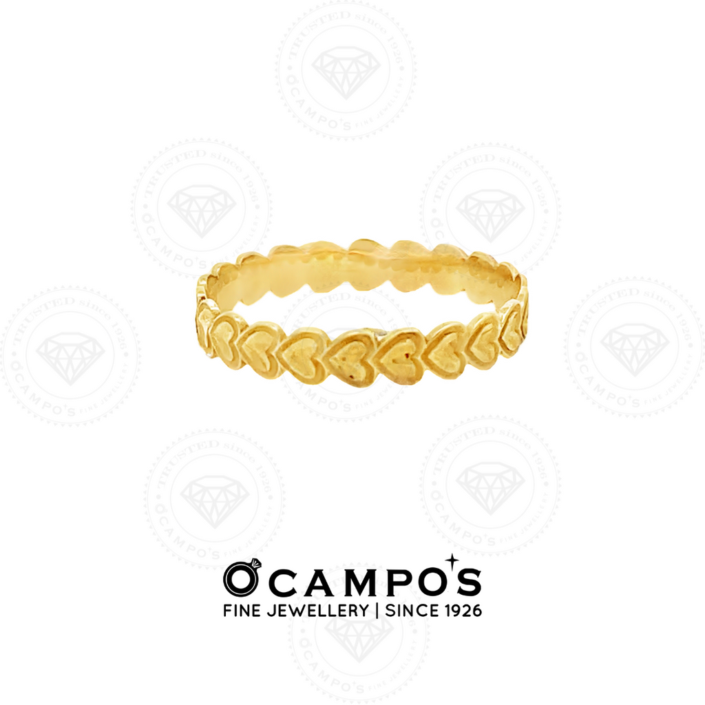 ALIANA LADIES ETERNITY HEART RING