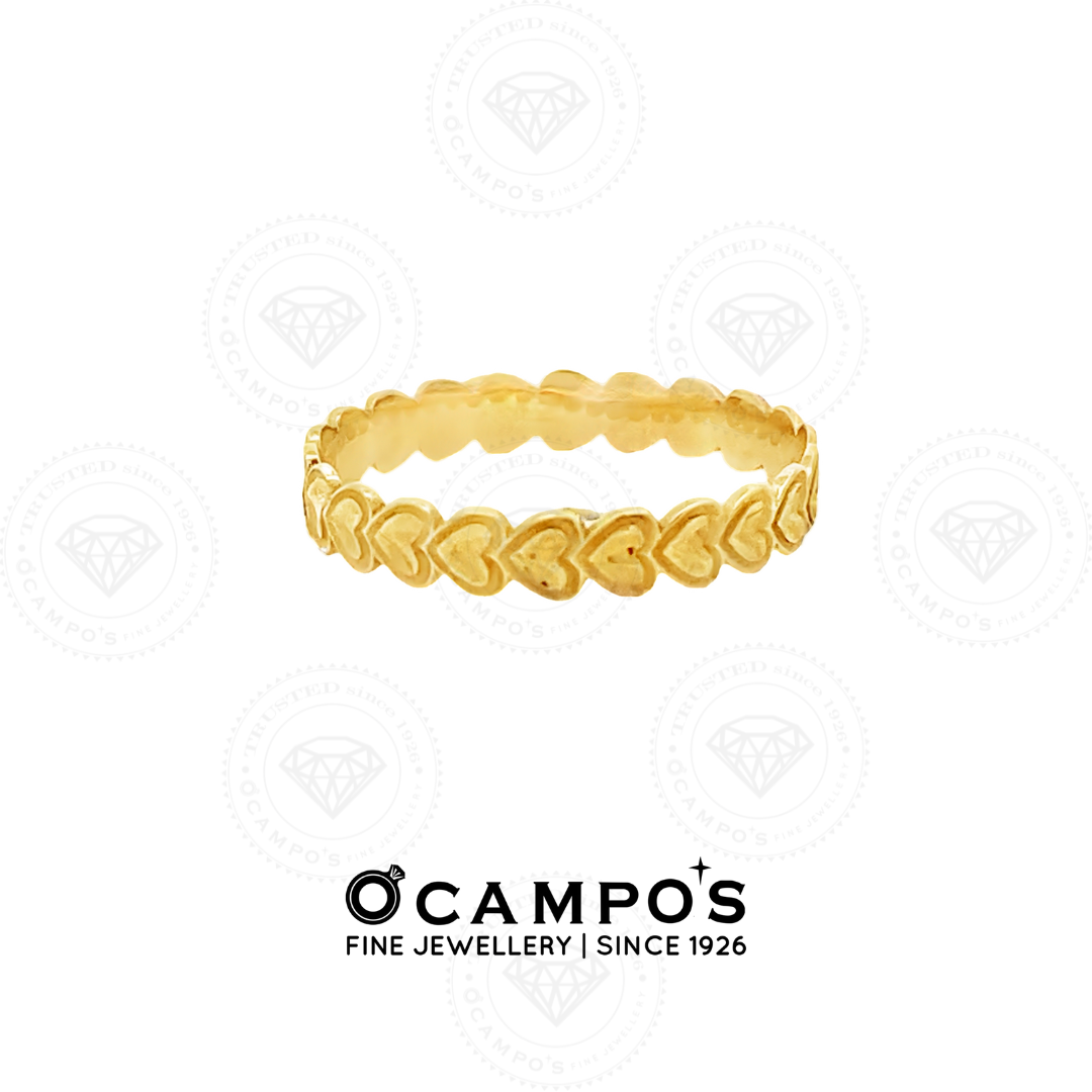 ALIANA LADIES ETERNITY HEART RING