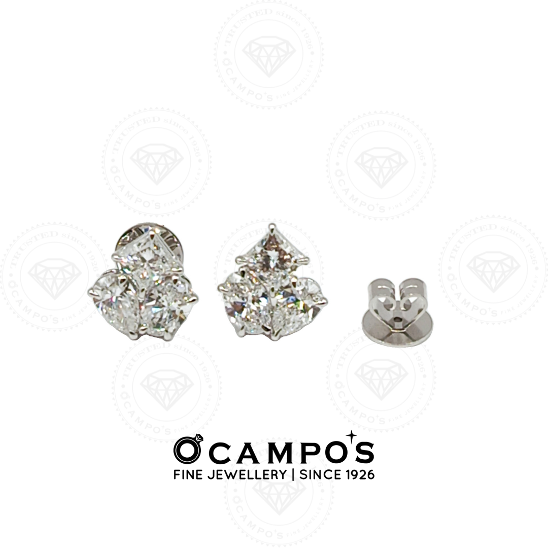 Myra Lab-grown Stud Earrings