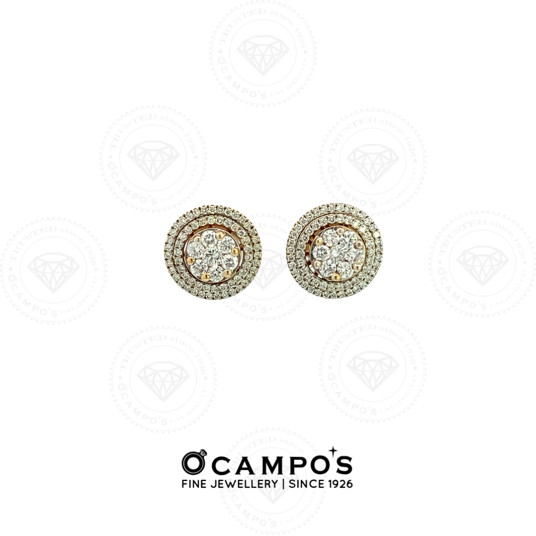 Nicka Halo Earrings