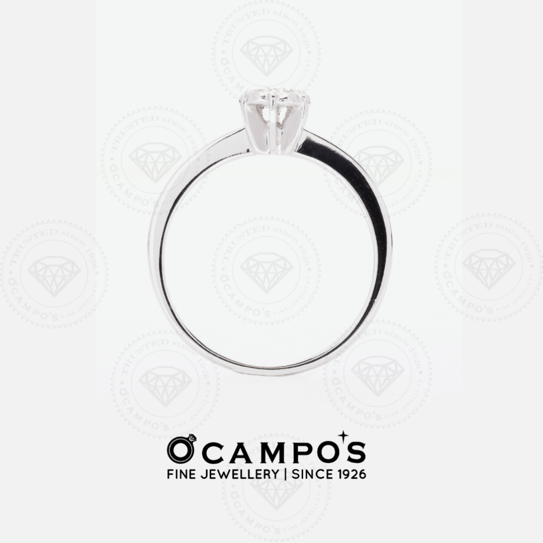 Rosa Diamond Ring X1 - White Gold