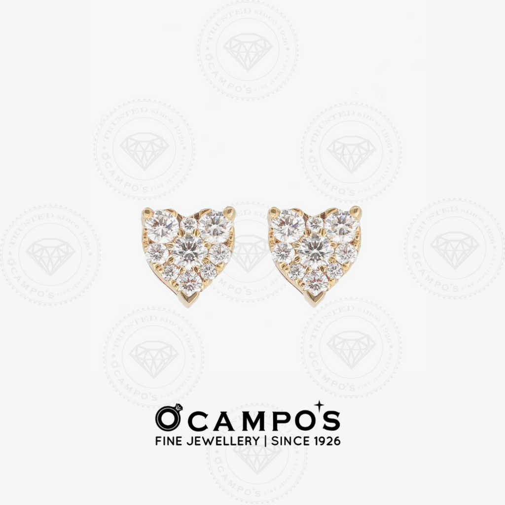 Countess Illusion Diamond Earrings