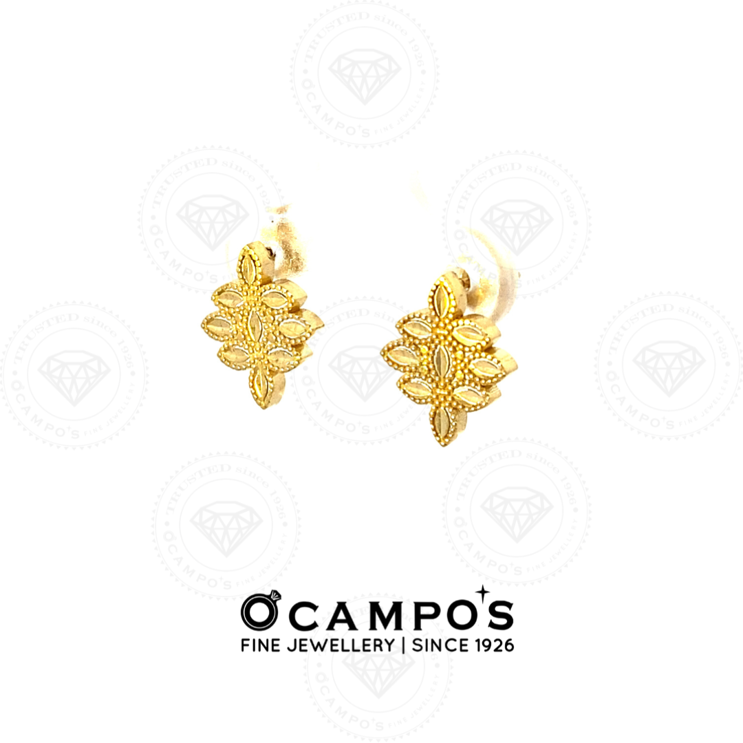 Cassandra Geometric Shape Stud Earrings