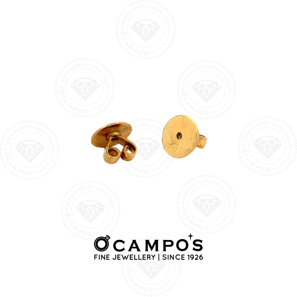 Earnut 14Karat Yellow Gold Thick 0.9G (Per Piece)