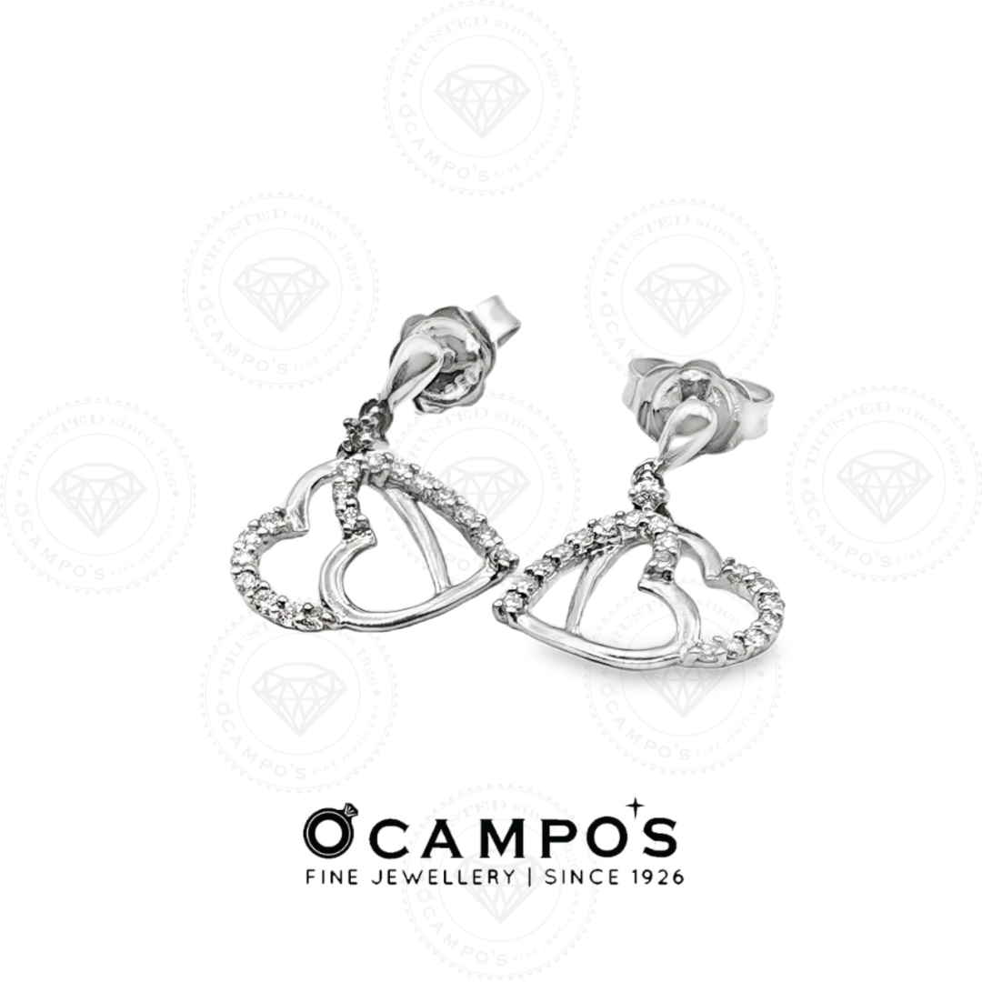 Zariah Dangling Heart Earring