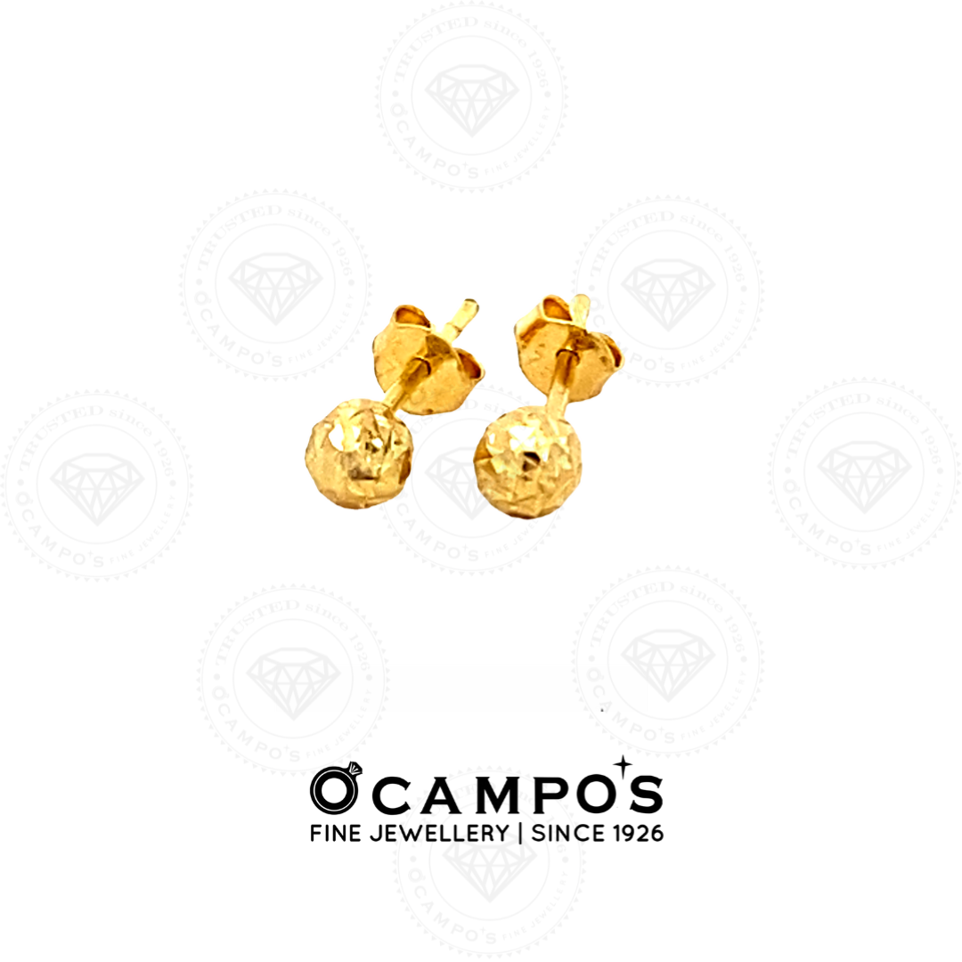 Sariah Balls Stud Earrings (SOLD PER PIECE)