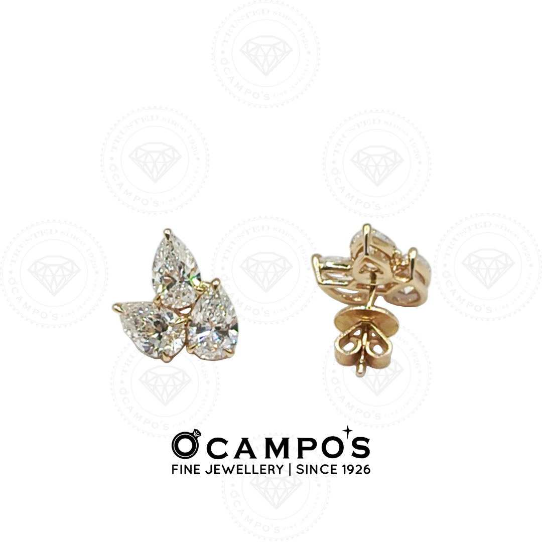 Gabby Lab-grown stud Earrings