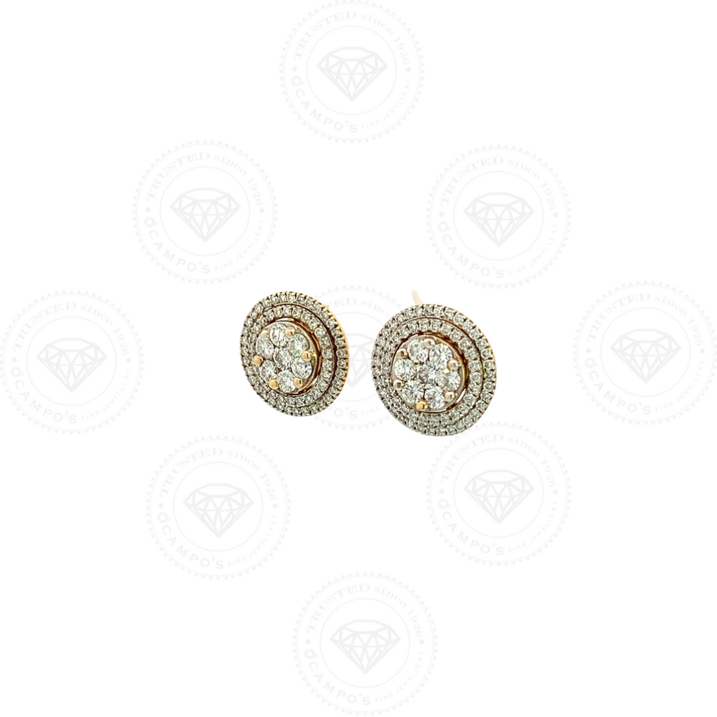 Nicka Halo Earrings