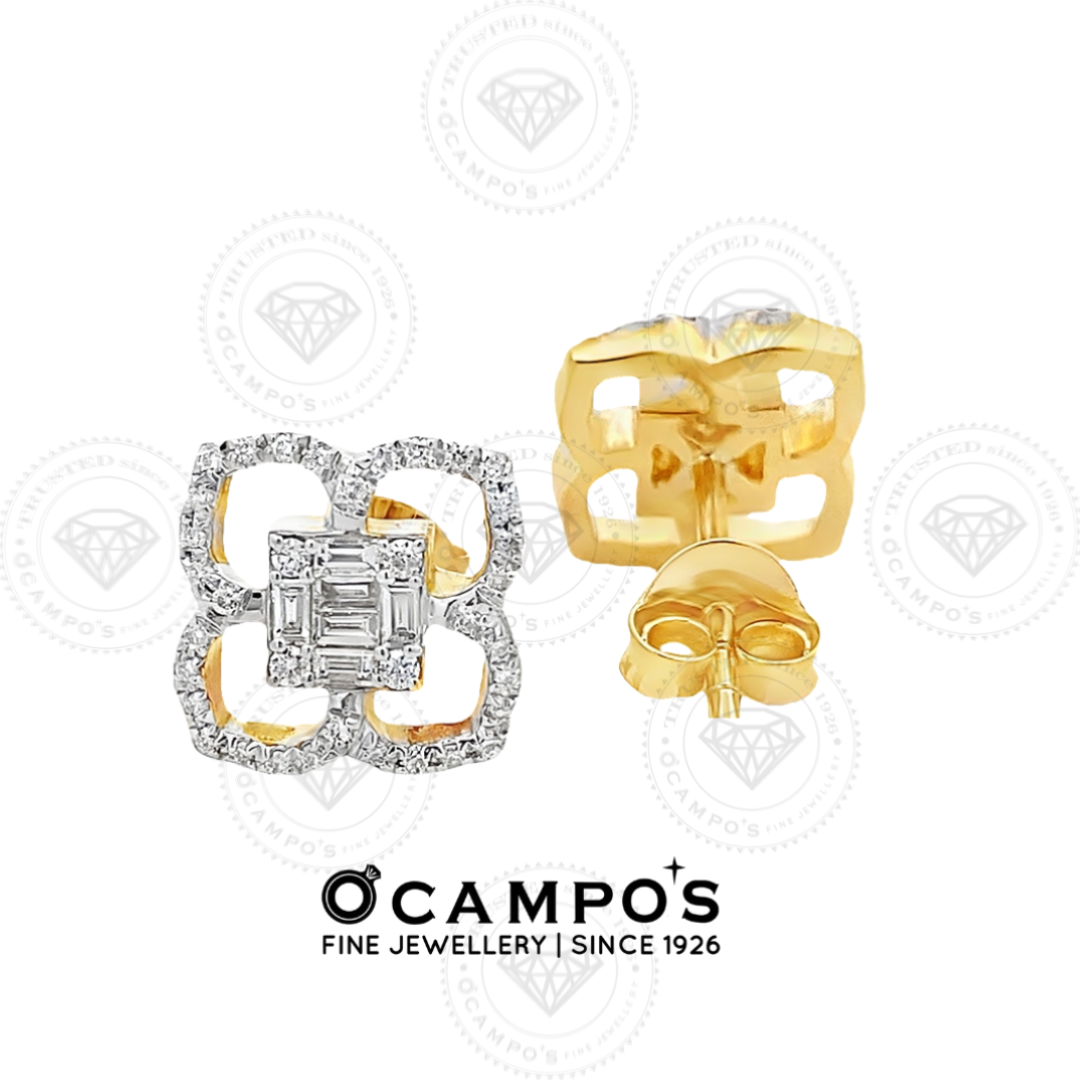 Emily Flower Stud Earrings