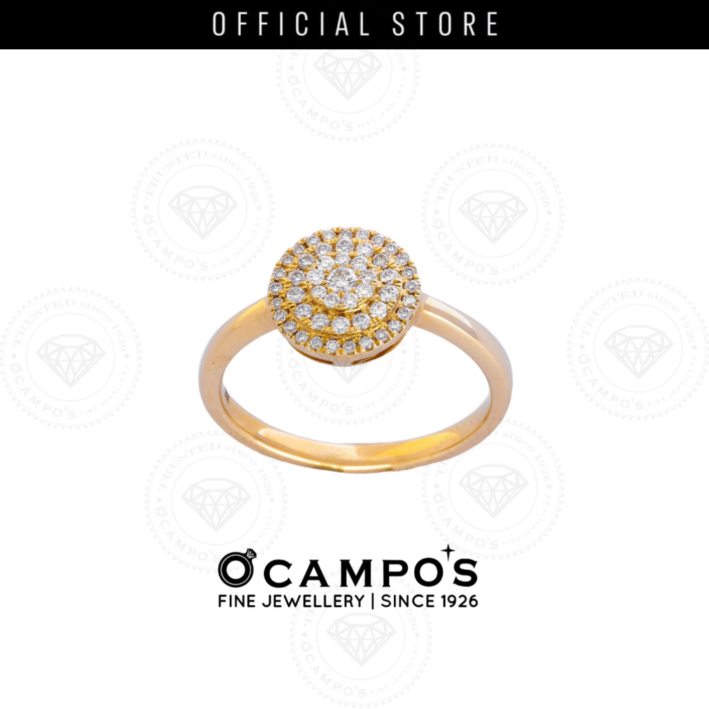 Reyna Diamond Ring - Yellow Gold