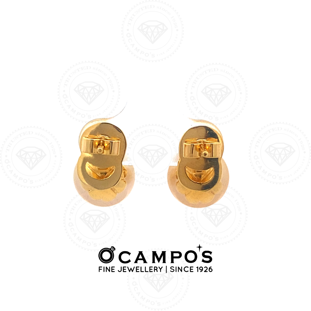 Clara Champagne South Sea Pearl Earrings