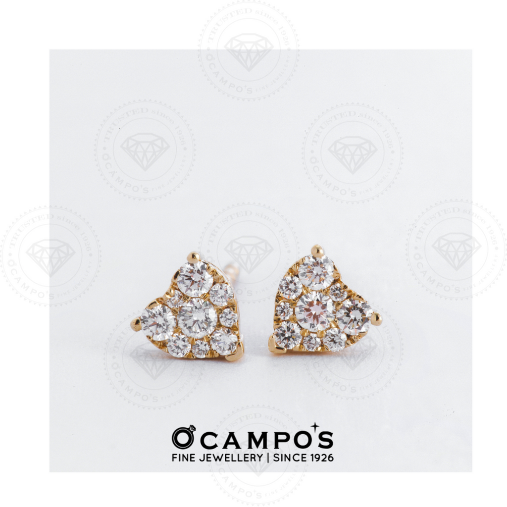 Countess Illusion Diamond Earrings