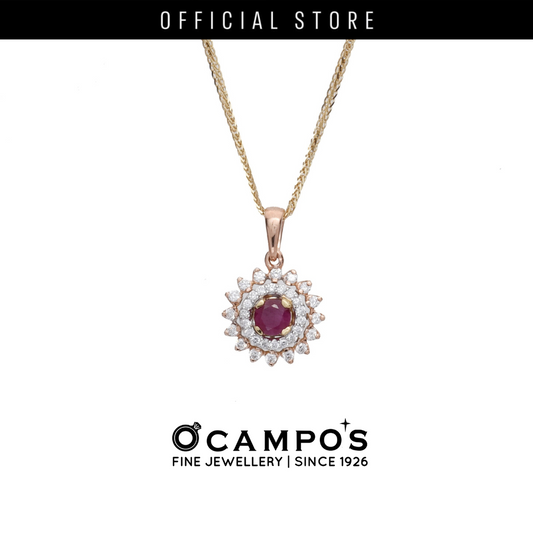 Diana Flower Pendant