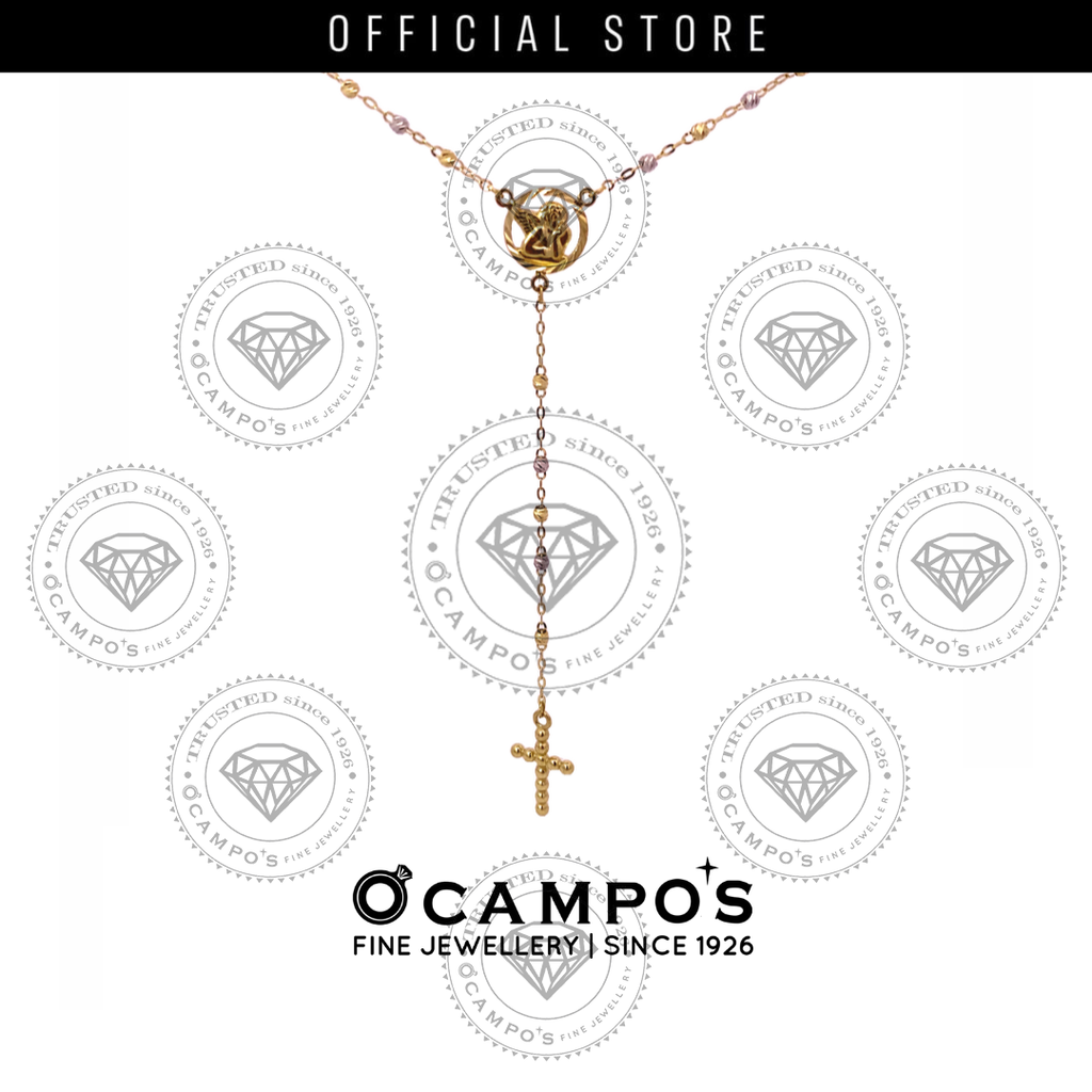 Angel Rosary Necklace