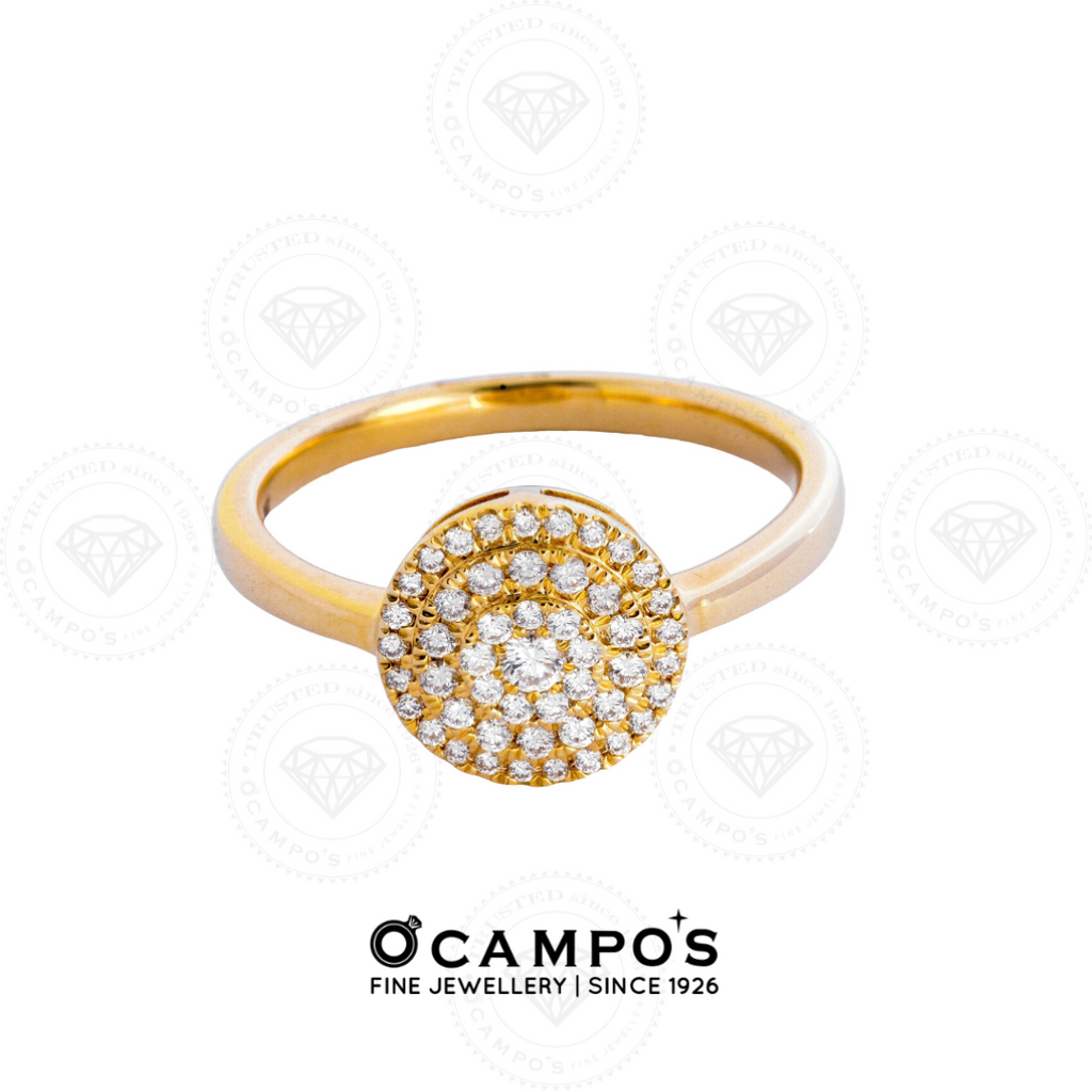 Reyna Diamond Ring - Yellow Gold