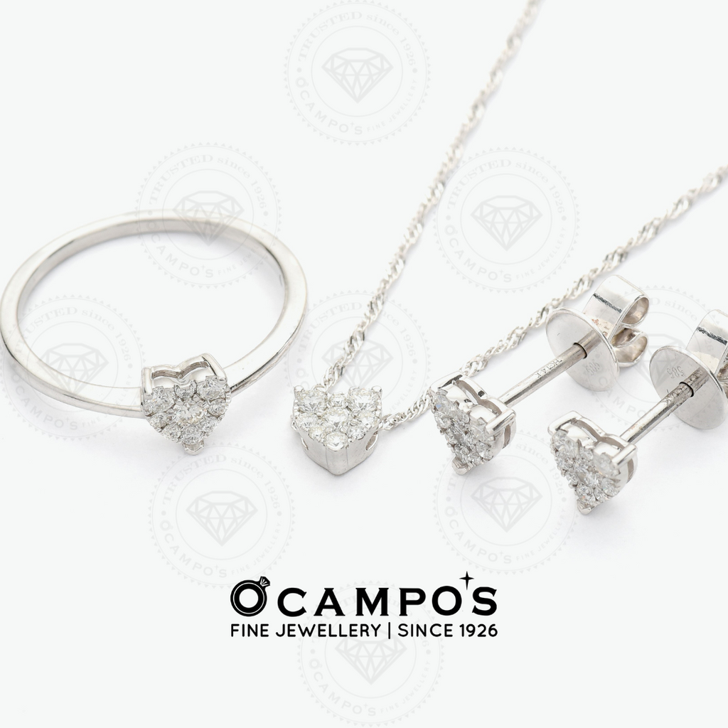 Countess Illusion Diamond Ring -  White Gold