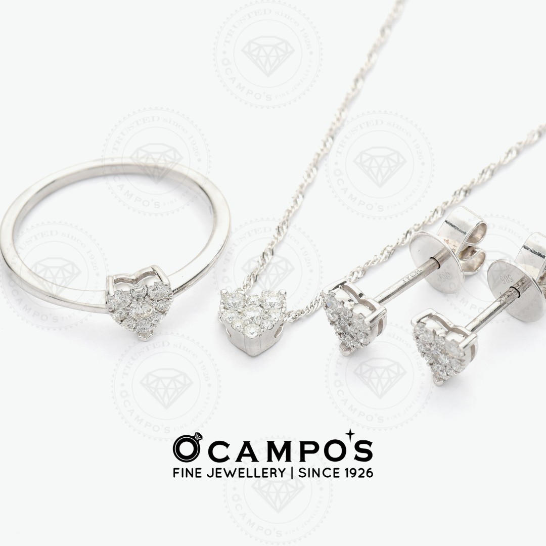 Countess Illusion Diamond Ring -  White Gold