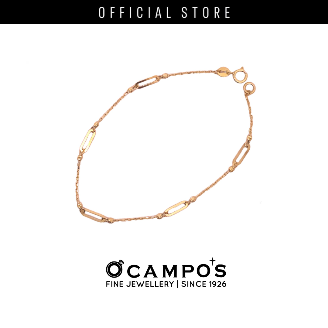 Allison Paper Clip Bracelet
