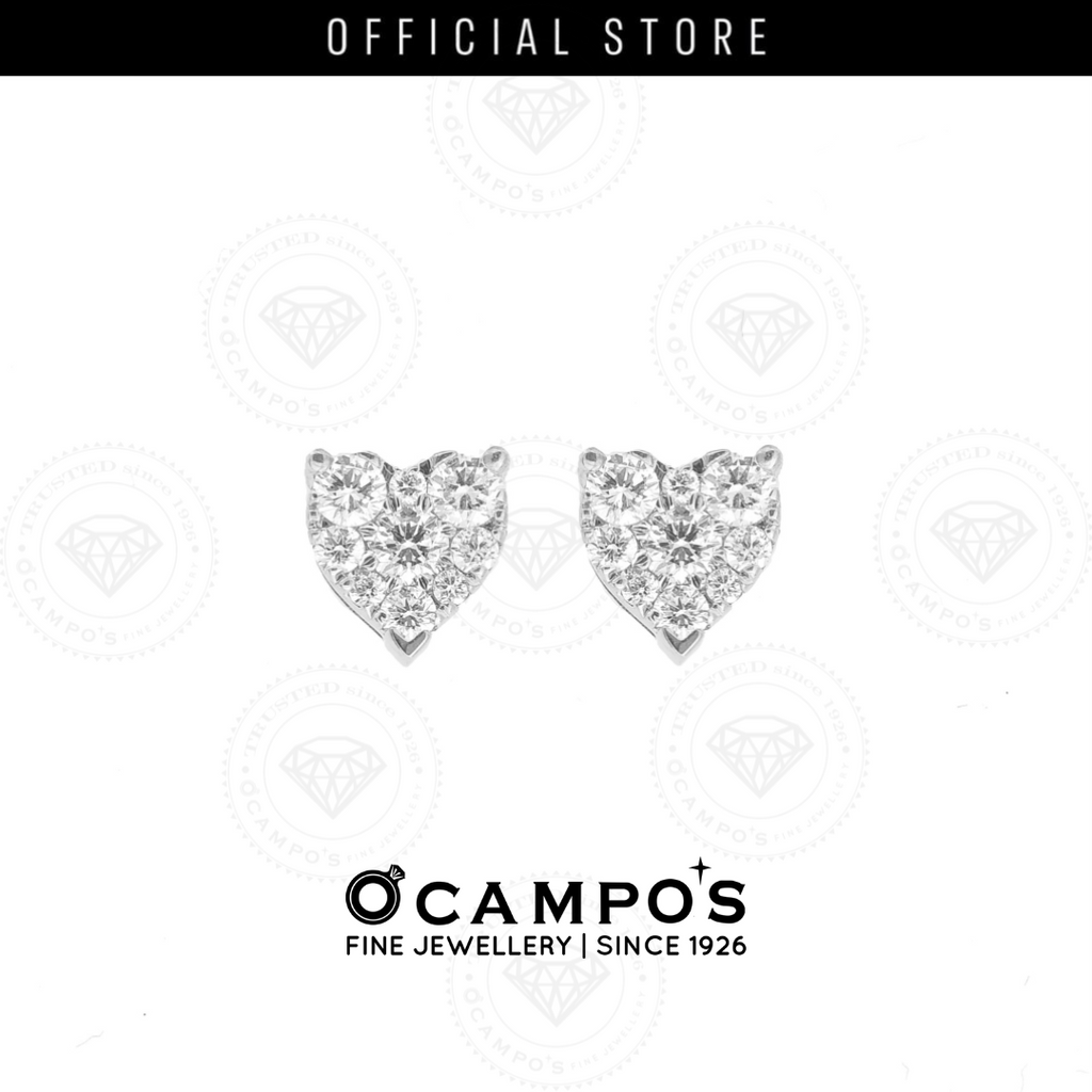 Countess Heart Illusion Diamond Set