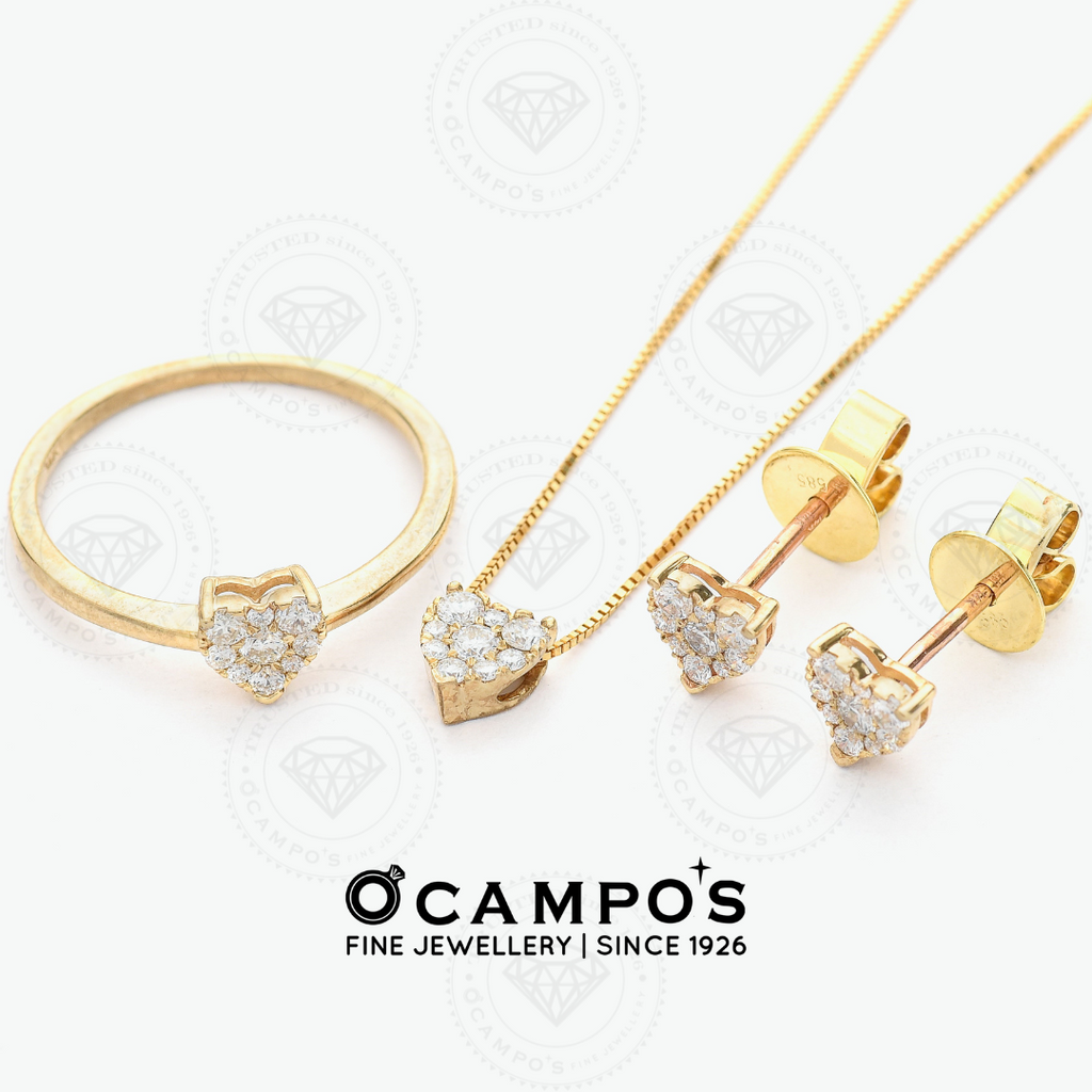 Countess Illusion Diamond Ring - Yellow Gold