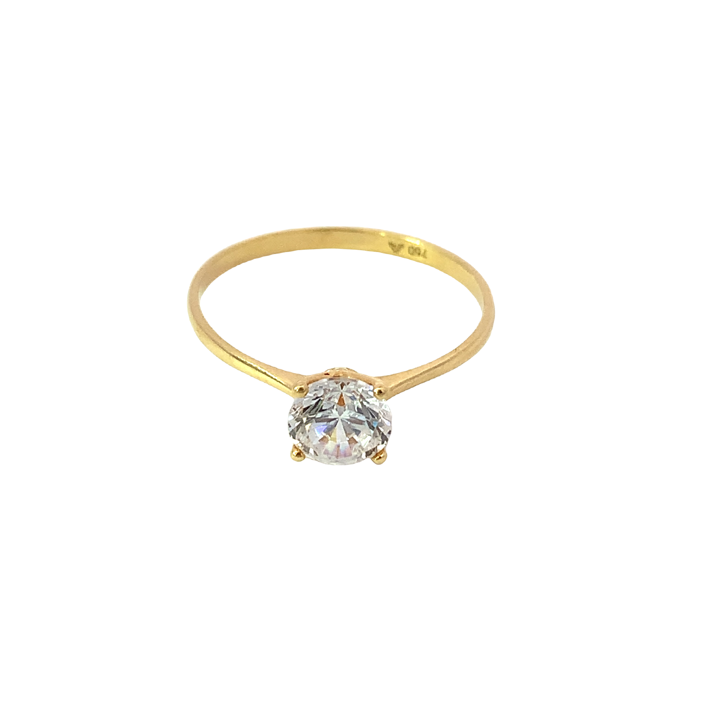 Mira Cubic Zirconia Engagement Ring