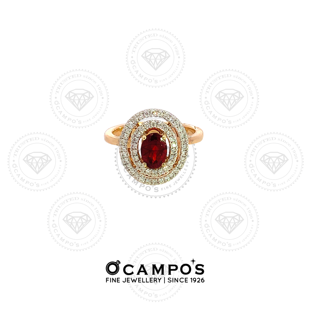 LUCIA GARNET RING